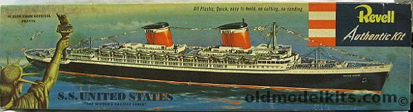 Revell 1/602 SS United States Pre 'S' Kit, H312-198